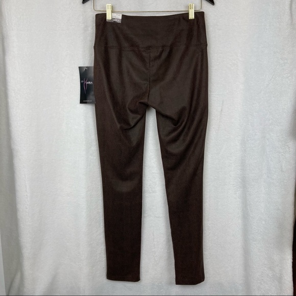 Slim- Sation by Multiples Women’s Reptile Print Leggings sz Small - Picture 2 of 12